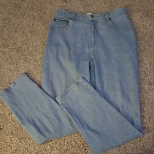 Coldwater Creek Light Blue Straight Leg Jeans